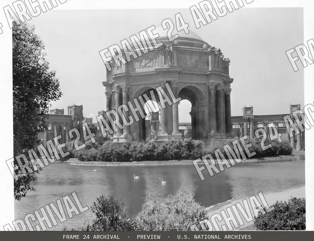 San Francisco, vintage black and white photograph
